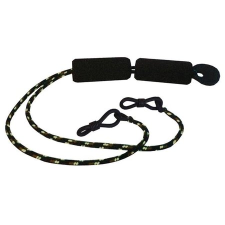 FLYING FISHERMAN Flying Fisherman 7620B Floating Retainer With Grip Loops; Black 7620B